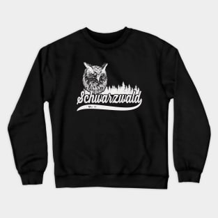 Schwarzwald Heimat mit Uhu Crewneck Sweatshirt